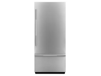 36" Jenn-Air  NOIR  Fully Integrated Built-In Bottom-Freezer Refrigerator Panel-Kit - JBBFR36NHM