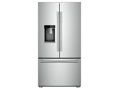 36" Jenn-Air 23.8 Cu. Ft. Rise Counter-Depth French Door Refrigerator With Obsidian Interior - JFFCC72EHL