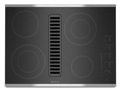 Euro-Style 36 JX3™ Electric Downdraft Cooktop