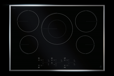 30" Jenn-Air Induction Smoothtop Cooktop With 5 Elements In Stainless Steel - JIC4530KS