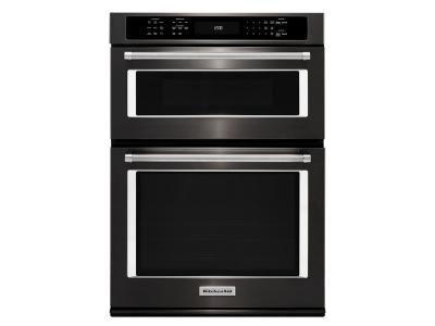 27" KitchenAid 5.7 Cu. Ft. Combination Wall Oven - KOCE507EBS