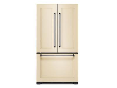 36" KitchenAid 22 Cu. Ft. Counter Depth Panel Ready with Interior Dispense French Door Refrigerator - KRFC302EPA