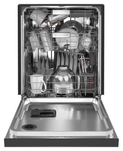 24" KitchenAid 44 dBA Dishwasher in PrintShield Finish with FreeFlex Third Rack - KDFM404KBS