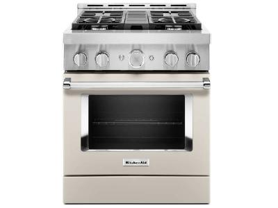 30'' KitchenAid 4.1 Cu. Ft. Smart Commercial-Style Gas Range With 4 Burners - KFGC500JMH