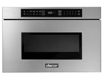 24" Dacor Microwave-In-A-Drawer in  Silver Stainless Steel - DMR24M977WS