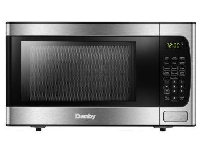 19" Danby 0.9 Cu. Ft. 900 Watts Microwave With Stainless Steel Front - DBMW0924BBS