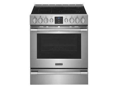 30" Frigidaire 5.4 Cu. Ft. Front Control Freestanding Air Fry Range - PCFE307CAF