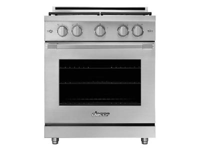 30" Dacor Gas Pro Range - HGPR30S/NG