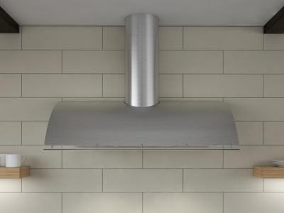 48" Zyper Okeanito Wall Mount Chimney Pro Range Hood with Optional Blower - COKE48BSX