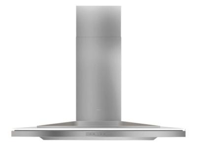 36" Zephyr Designer Series Layers Wall Mount Chimney Range Hood With White Glass - ALAM90BWX