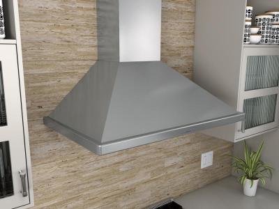 30" Zephyr Siena Energy Star Wall Mount Chimney Range Hood with 400 CFM Internal Blower - ZSIE30ASES