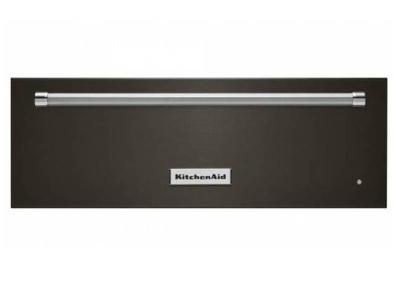 27" Kitchenaid  Warmer Drawer In Black Stainless Steel - KOWT107EBS