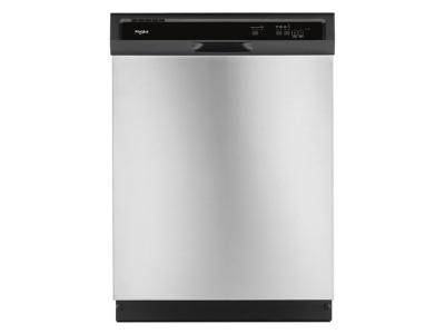 Whirlpool Heavy-Duty Dishwasher With 1-Hour Wash Cycle In Stainless Steel - WDF331PAHS