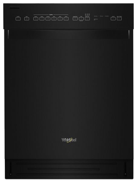 Whirlpool WDF550SAHB Quiet Dishwasher With Stainless Steel Tub In Bl