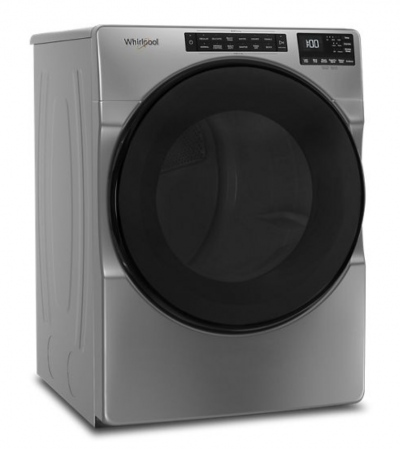 27" Whirlpool 7.4 Cu. Ft. Electric Wrinkle Shield Dryer with Steam - YWED6605MC