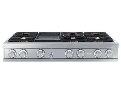 48" Dacor Natural Gas Rangetop with Griddle - DTT48M976LS