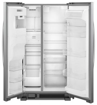 36" Whirlpool 25 Cu. Ft. Wide Side-by-Side Refrigerator - WRS555SIHZ