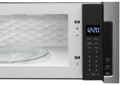 30" Whirlpool 1.1 Cu. Ft. Low Profile Microwave Hood Combination - YWML55011HS