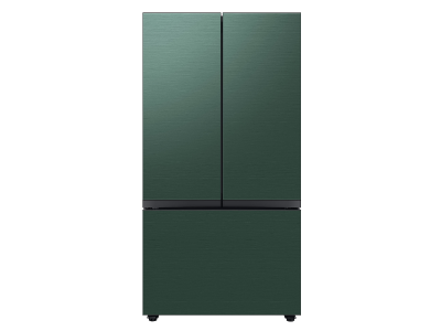 36" Samsung 24 Cu. Ft. Bespoke French Door Counter Depth Refrigerator with Beverage Center - F-RF24BB66QGQG