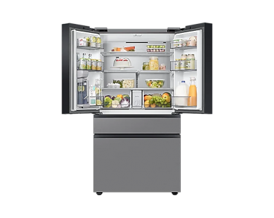 36" Samsung 22.9 Cu. Ft. Bespoke 4-Door French Door Counter Depth Refrigerator - F-RF23BB82QNQN