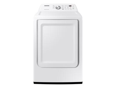 27" Samsung 7.2 Cu. Ft. Dryer With Sensor Dry In White - DVE45T3200W