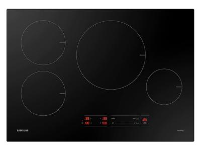 30" Samsung Smart Induction Cooktop With Wi-Fi In Black - NZ30A3060UK/AA