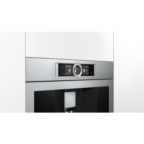 Bosch BCM8450UC Built in fully automatic coffee machine stainless st