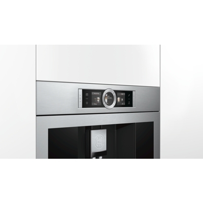 Bosch Built-in fully automatic coffee machine stainless steel - BCM8450UC