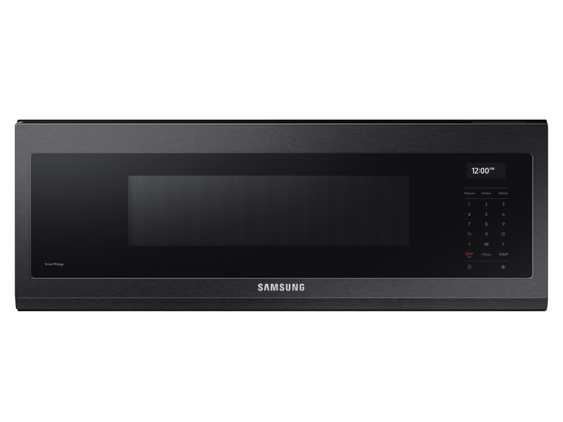 Samsung black stainless microwave discount