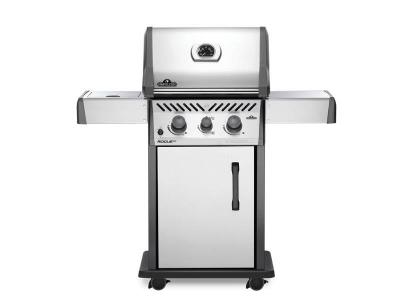 48" Napoleon Rogue 2 Burner Propane Gas Grill with Infrared Side Burner  - RXT365SIBPSS-1