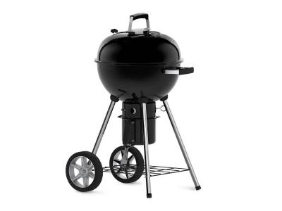 18" Napoleon Charcoal Kettle Grill in Black - NK18K-LEG-1