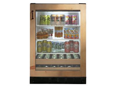 24" Monogram Custom Panel Beverage Center - ZDBI240HII