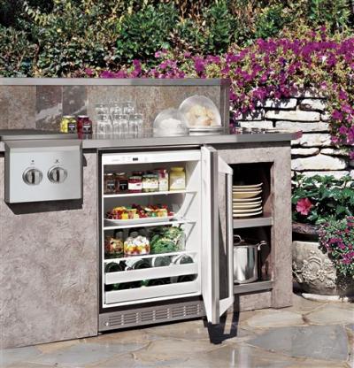 24" Monogram Outdoor/Indoor Refrigerator - ZDOD240HSS