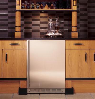 24" Monogram  Stainless Steel Undercounter Refrigerator - ZIFS240HSS