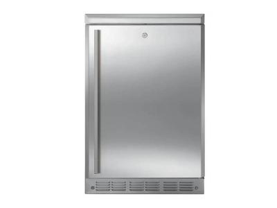 24" Monogram 5.4 Cu. Ft. Indoor Outdoor Refrigerator in Stainless Steel  - ZDOD240NSS