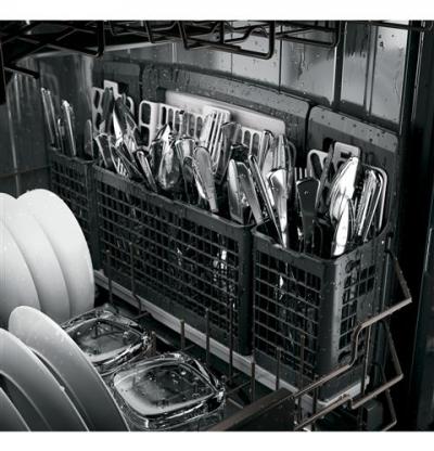 24" Monogram Fully Integrated Dishwasher with European Handle - ZDT975SSJSS