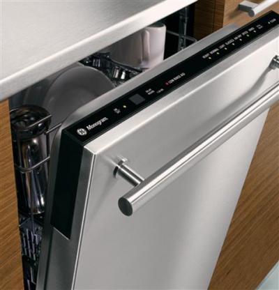 18" Monogram Stainless Steel Dishwasher - ZBD1870NSS