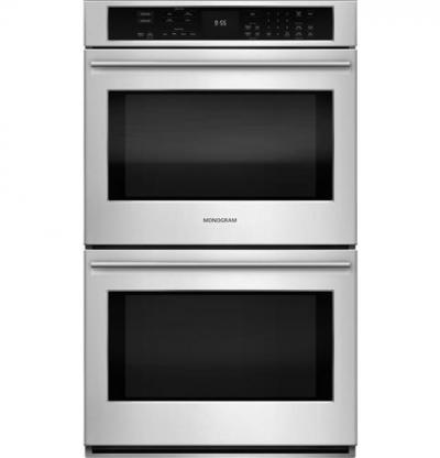 30" Monogram Double Wall Oven with Glass Touch Controls - ZET9550SHSS