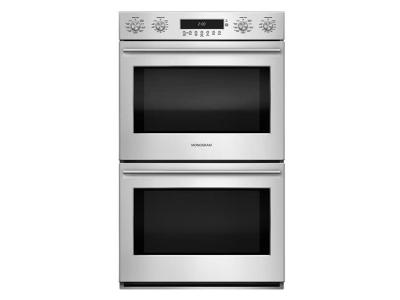 30" Monogram Electronic Convection Double Wall Oven - ZET2SHSS