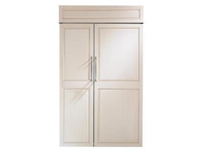 48" Monogram Built-In Side-By-Side Refrigerator - ZIS480NK