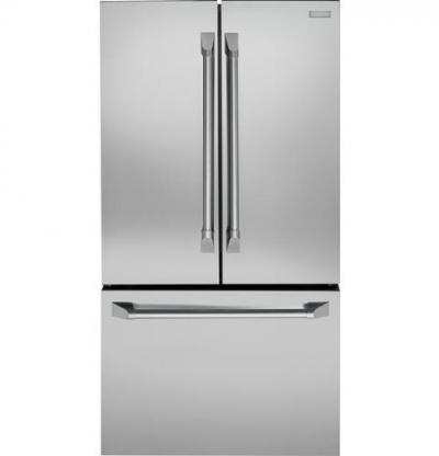 36" Monogram Counter-Depth French-Door Refrigerator with Pro Handle - ZWE23PSHSS