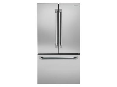 36" Monogram Counter-Depth French-Door Refrigerator with Pro Handle - ZWE23PSHSS