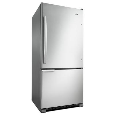  30" Amana 18 Cu. Ft. Wide Bottom-Freezer Refrigerator With Garden Fresh Crisper Bins - ABB1921BRM