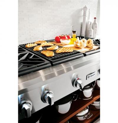 48" Monogram  All Gas Professional Range with 6 Burners and Griddle (Natural Gas) - ZGP486NDRSS