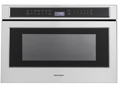 24" Monogram Built-In Drawer Microwave - ZWL1126SJSSC