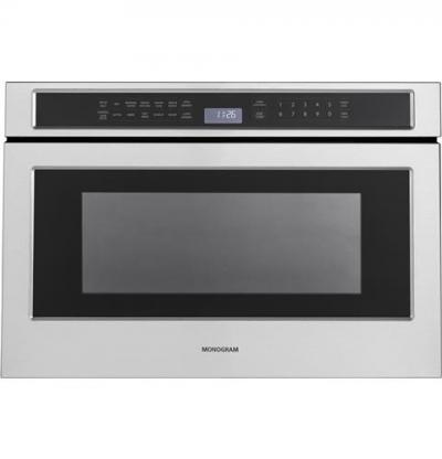 24" Monogram Built-In Drawer Microwave - ZWL1126SJSSC