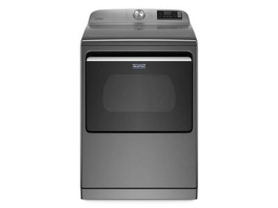 27" Maytag 7.4 Cu. Ft. Smart Top Load Electric Dryer With Extra Power Button - YMED7230HC