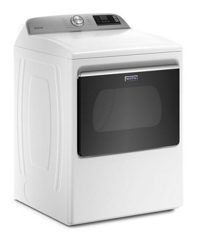 27" Maytag 7.4 Cu. Ft. Smart Top Load Electric Dryer With Extra Power Button - YMED6230HW