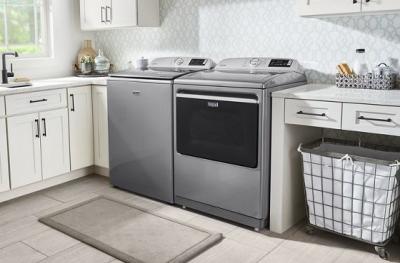 27" Maytag 7.4 Cu. Ft. Smart Top Load Gas Dryer With Extra Power Button - MGD7230HC