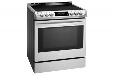 30" LG 6.3 cu. ft. Induction Slide In Range With  ProBake Convection and EasyClean - LSE4616ST